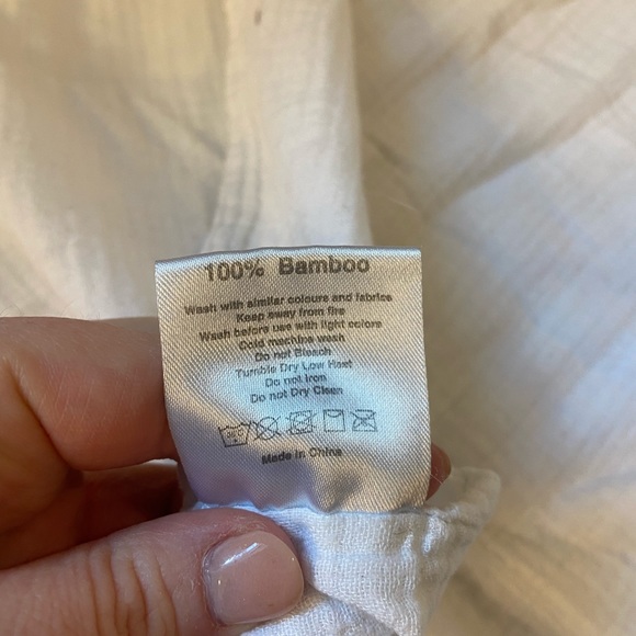 3 for $10 - Pretty White Swaddle - Picture 3 of 3